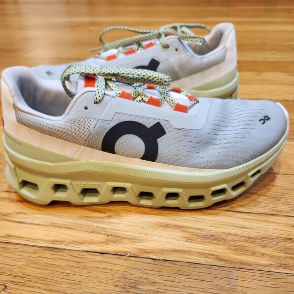 OnCloud Cloudmonster in Glacier/Meadow Excellent Condition, Sz Women's 9 - Picture 1 of 10